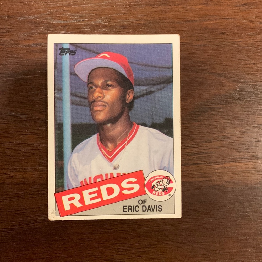 Eric Davis 1985 Topps Base Rookie Card #627